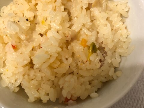 炊飯器で簡単ピラフ